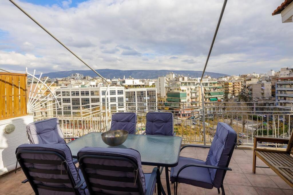 City View Roof Top Apt 10Min From Acropolis Museum Athen Eksteriør billede